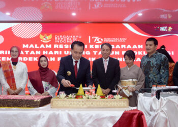 Malam Resepsi Kenegaraan HUT RI, Pj Gubernur Sumut Fatoni Ajak Negara Sahabat Turut Sukseskan PON XXI