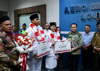 Sambut Kepulangan Paskibraka Nasional Asal Sumut, Pj Gubernur Agus Fatoni Sampaikan Terima Kasih Telah Wakili Daerah      