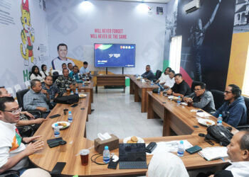 PB Wilayah Sumut Gelar Koordinasi Bersama Stakeholder Media Humas, Bentuk Sinergitas Sukseskan PON XXI   