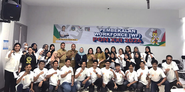 Ribuan Green Volunteer Diberi Pembekalan PON XXI 2024 Aceh-Sumut