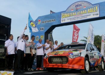 Buka Ajang Asia-Pacific Rally Championship, Pj Gubernur Agus Fatoni Sebut APRC Mampu Populerkan Sumut Lewat Olahraga   