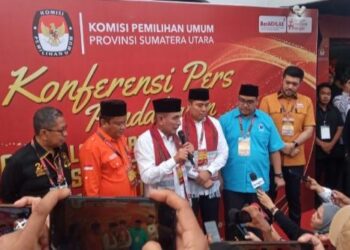 Pilkada Serentak 2024, Edy Rahmayadi dan Hasan Basri Sagala Resmi Mendaftar ke KPU Sumut