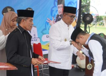 Pj. Bupati Langkat Faisal Hasrimy Wisuda 167 Hafiz-Hafizah: Keberkahan untuk Langkat