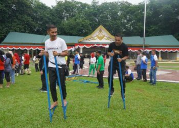 Pj. Bupati Langkat Dukung Penuh Pelestarian Tradisi, Meriahkan HUT ke-79 RI dengan Lomba Rakyat di Stabat