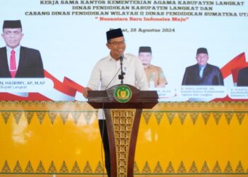 Pj. Bupati Langkat diwakili Sekda Amril Apresiasi Kreativitas para Guru PAI dalam Lomba Video Kreatif