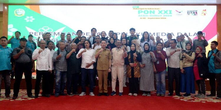 Pj Gubernur Fatoni Ajak Pelaku Media dan Pegiat Medsos terus Berkontribusi Wujudkan Sumut Mantap dan Harmoni