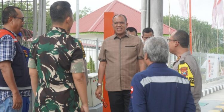 Pj. Bupati Langkat Faisal Hasrimy Pimpin Persiapan dan Peninjauan untuk Sambut Kedatangan Presiden Jokowi