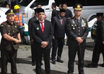 Pj. Bupati Langkat Pembina Apel Renungan Suci di TMP Berandan: Mari Kenang Jasa Pahlawan di HUT ke-79 RI