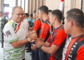 Pj. Bupati Langkat Faisal Hasrimy Lepas 78 Atlet ke PON XXI 2024: Komitmen Beri Reward untuk Atlet Berprestasi