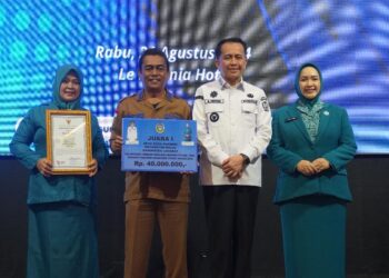 Semangat Kolaborasi Bawa Desa Suka Makmur Raih Juara 1 PTP2WKSS Tingkat Sumut, Uke Retno Faisal Hasrimy Sangat Salut dan Bangga