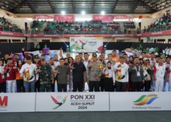 Pj Bupati Langkat Buka Pertandingan Cabor Sambo PON XXI Aceh-Sumut 2024: Dorong Semangat Fair Play dan Prestasi Atlet