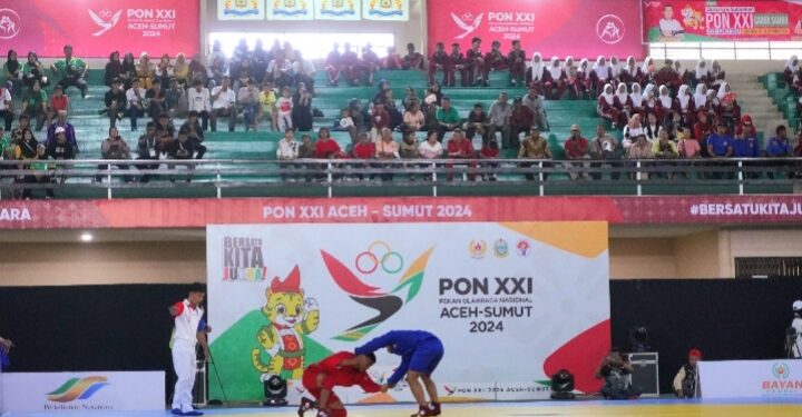 Kemeriahan PON Cabor Sambo di Langkat: Atlet Apresiasi Kesiapan GOR dan Atmosfer Hangat Masyarakat