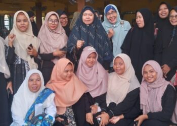 Di Belawan, Peringatan Maulid Nabi Besar Muhammad SAW Dihadiri Ribuan Ibu-ibu Jamaah