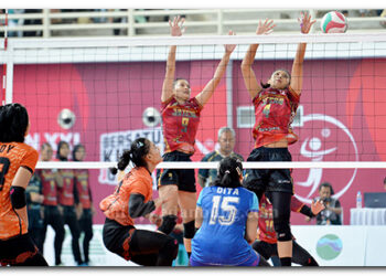 Tim Voli Putri DKI Jakarta Raih Juara 3 PON XXI Sumut Usai Kalahkan Jateng 3-0