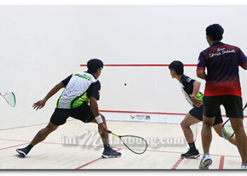 Ditekuk DKI Jakarta, Sumut Gagal Melaju ke Semifinal Ganda Putra Squash