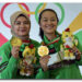 Boling Sumut, Ganda Putri Sabet Medali Emas Pertama