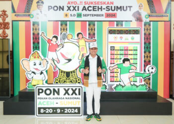 Pj Gubernur Sumut Agus Fatoni Hadiri Pembukaan PON XXI Aceh-Sumut 2024, Harap para Atlet Raih Kesuksesan