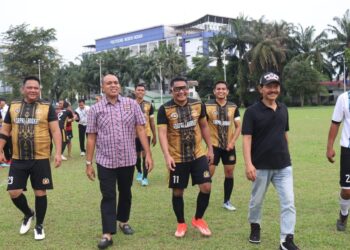 KORPRI Langkat Ikuti Turnamen Sepakbola Se-Sumut, Pj Bupati Langkat Tekankan Sportivitas dan Silaturahmi