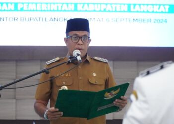 Pj. Bupati Langkat Faisal Hasrimy Lantik Pejabat Administrator dan Pengawas: Tekankan Loyalitas dan Integritas