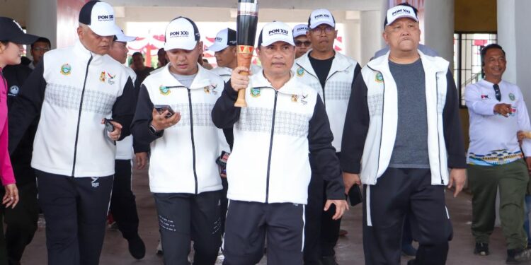 Kirab Api PON XXI 2024 di Sumut akan Singgah di 18 Daerah