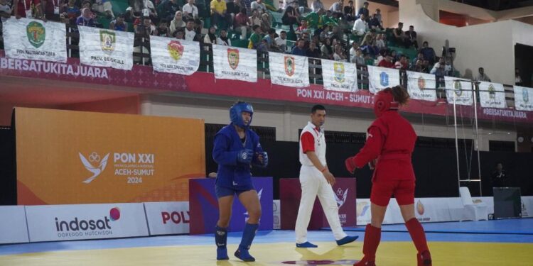 Hari Ketiga Cabor Sambo PON XXI: Jawa Barat Raih 3 Emas, Persaingan Ketat dengan DKI Jakarta