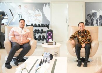 Bertemu Menpora, Pj Gubernur Fatoni Yakin Pelaksanaan PON XXI di Sumut Tak Ada Utang