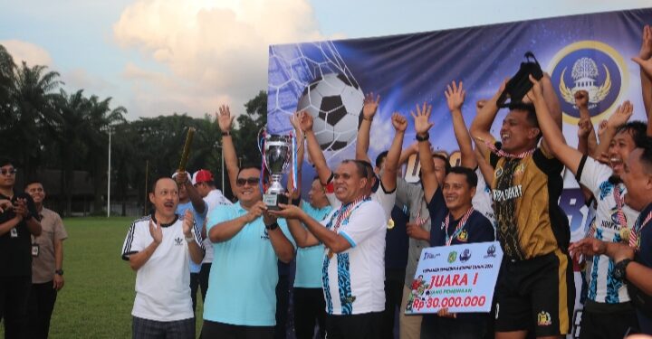 Korpri Langkat Juara 1 di turnamen Penasehat Korpri Medan, Pj. Bupati Langkat: Hasil Kerjasama Tim yang Solid