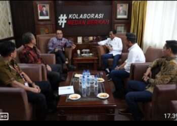 Terima Audiensi DPP APPEKNAS Sumut, Plt Wali Kota Medan Ingin Asosiasi Ini Menjadi Filter