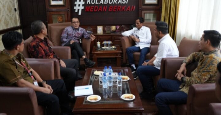 Terima Audiensi DPP APPEKNAS Sumut, Plt Wali Kota Medan Ingin Asosiasi Ini Menjadi Filter