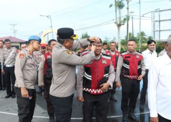 Polres Pelabuhan Belawan Melaksanakan Gaktibplin Personil