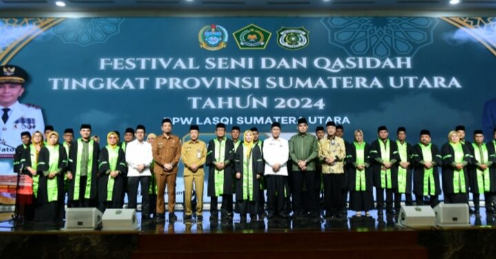 Buka FSQ Tingkat Sumut 2024, Sekdaprov Sumut Berharap Banyak Muncul Generasi Muda Cinta Seni Qasidah