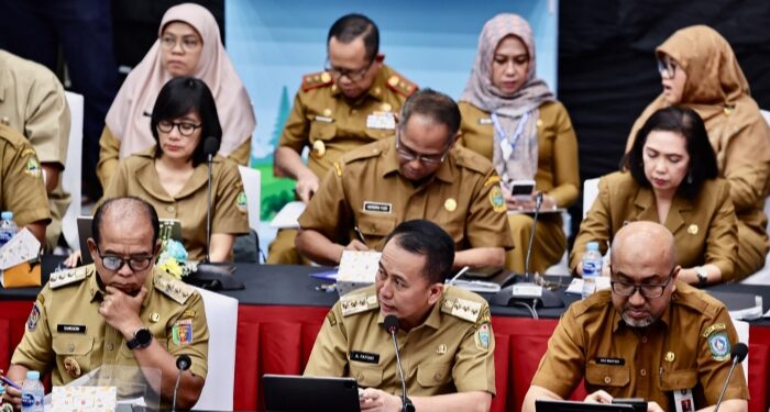 Pj Gubernur Sumut Hadiri Rakor Pengendalian Inflasi Tahun 2024 Bersama Mendagri di Jakarta