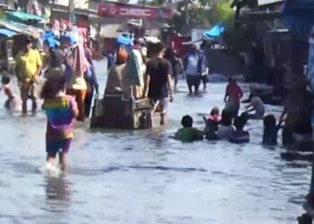 BMKG Maritim Belawan: Banjir Rob Merendam Medan Utara