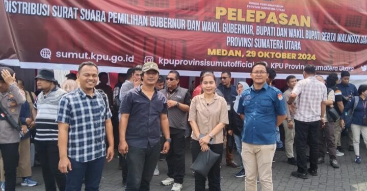 KPU Medan Terima Logistik Surat Suara Pilkada Serentak 2024