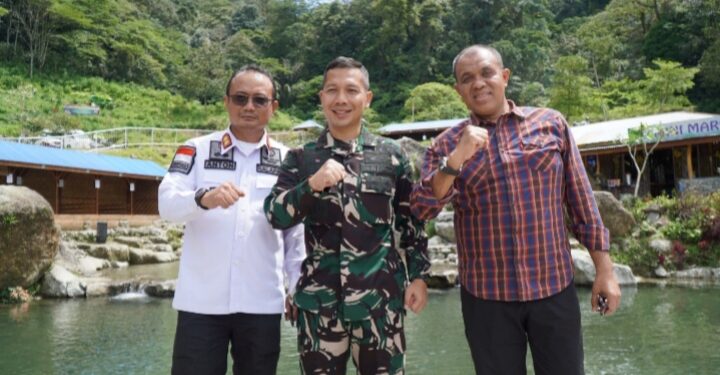 Pj. Bupati Langkat dan Dandim 0203/LKT Touring ke Desa Tinjau Infrastruktur dan Baksos untuk Masyarakat