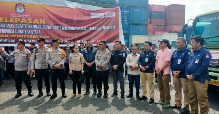 KPU Sumut Mulai Salurkan Surat Suara
