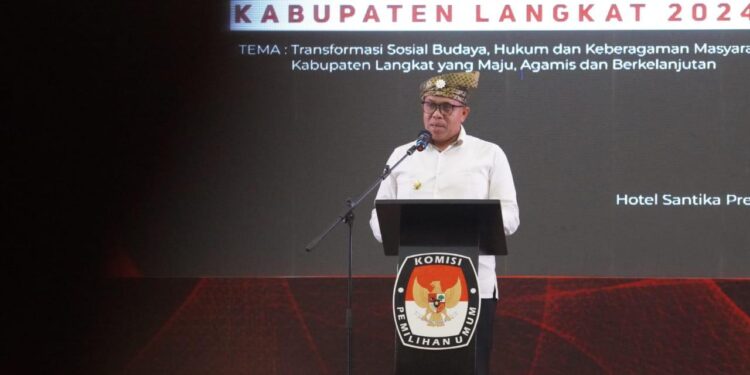 Pj Bupati Langkat Faisal Hasrimy Hadiri Debat Perdana Calon Kepala Daerah: Ajak Ciptakan Pilkada Damai