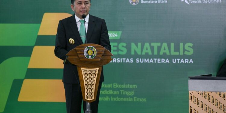 Dies Natalis USU ke-72, Pj Gubernur Sumut Agus Fatoni Harapkan USU Terus Lahirkan Generasi Unggul