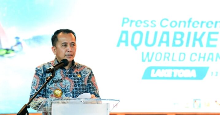 Jelang Aquabike World Championship Kedua di Danau Toba, Pj Gubernur Sumut Fatoni Jadikan Momen Tingkatkan Pendapatan Daerah
