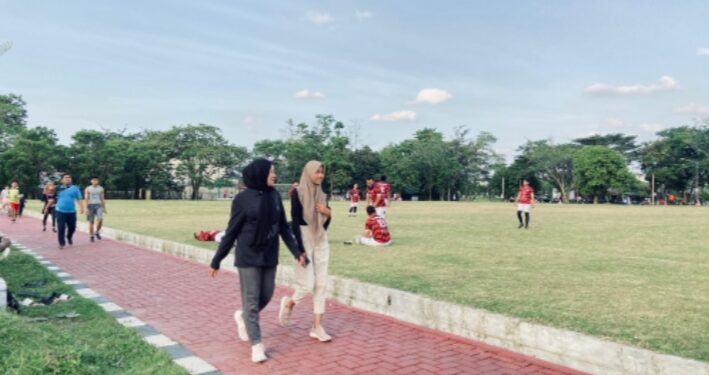 Pasca Revitalisasi, Taman Cadika Kian Memesona, Antusiasme Masyarakat Berkunjung Sangat Tinggi