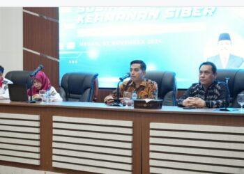 Cegah Serangan Siber, Diskominfo Kota Medan Adakan Sosialisasi Keamanan Siber 