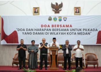 Pemko Medan Dukung Doa Bersama Demi Kelancaran Pilkada Kota Medan yang Damai, Sejahtera dan Aman