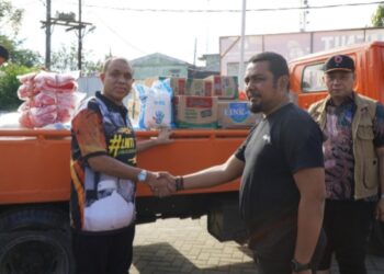 Bupati Langkat Faisal Hasrimy Tinjau Lokasi Banjir di Tanjung Pura, Salurkan Bantuan dan Siapkan Langkah Penanganan Terpadu