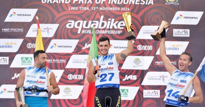 Pembukaan Aquabike World Championship 2024 Tongging Diserbu Masyarakat