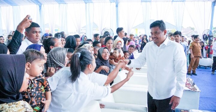 Resmikan Taman Kolam Retensi Martubung, Bobby: Gunakan untuk Kegiatan Positif