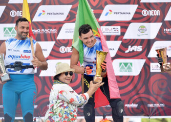 Pembukaan Aquabike World Championship 2024 Tongging Diserbu Masyarakat