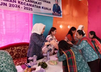 Pj. Ketua TP PKK Langkat Evaluasi Calon Desa Percontohan 2024 di Kuala, Fokus pada Komitmen Kesejahteraan Keluarga