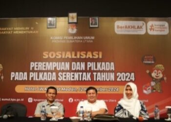 KPU Sumut Sosialisasi Perempuan dan Pilkada Pada Pilkada Serentak 2024