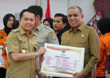 Pj Bupati Langkat Laporkan Banjir Tanjung Pura ke BNPB, Terima DSP untuk Penanganan Bencana