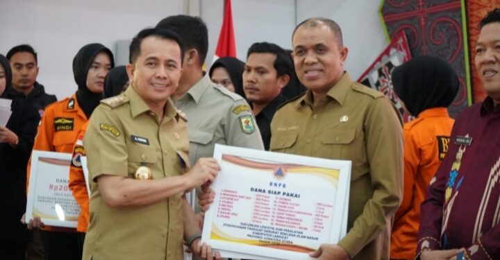 Pj Bupati Langkat Laporkan Banjir Tanjung Pura ke BNPB, Terima DSP untuk Penanganan Bencana